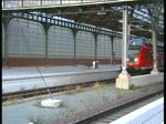 Der RE nach Hamburg HBF fuhr am 12.12 aus dem Bahnhof Lbeck HBF.