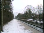 Ein RE von Hamburg HBF kommend fuhr durch den Bahnhof Prisdorf um in etwa 5-10 mins den Bahnhof Elmshorn zu erreichen.  