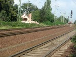 RE1 bei der Einfahrt Werder (Havel) Richtung Brandenburg/Magdeburg