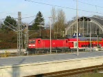Erste Fahrt unter Draht.