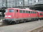 113 309-9 verlie� am 15.7.10 mit PbZ 1966 den Leipziger Hbf.