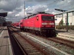RE33111 von Rostock Hbf.nach Lutherstadt Wittenberg kurz vor Abfahrt im Rostocker Hbf.(07.09.08)