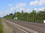 Die 115 350-1 zieht einen AZ aus Dortmund Bbf zur Bereitstellung nach Dsseldorf HBF durch Angermund am 23.05.2010