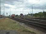 115 509-2 beim Rangieren im Rostocker Hbf,Sie hat wenig spter den IC1861/1863 von Hamburg-Altona Richtung Seebad Heringsdorf/  Ostseebad Binz im Hauptbahnhof Rostock bespannt.(30.07.10)