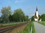 115 346 mit einem Sonderzug nach Augsburg am 23.06.2012 bei Hausbach.
