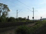 139 557-3 mit einem Autozug zwischen Bad Hersfeld und Mecklar in Fahrtrichtung Norden am 01.09.2009.