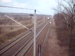BR 139 mit einem Sonderzug auf der KBS 250 am 09.03.2007.