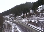 151 032-0 und 139 314-9 zu sehen am 25.01.15 in Lauenstein.