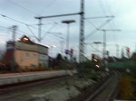 Gterzugfahrt am 07.11.09 in Lehrte, nit Br 140.