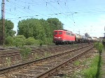 140 632-1 v erlsst mit einen Kesselwagen Ganzzug am 30.