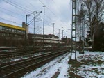 Durchfahrt 140 423 mit Autozug in Lehrte am 09.Mrz 2010