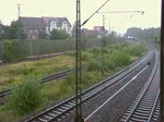 Gterzugfahrt mit einer E-Lok der BR 140 in Lehrte, am 22.Juli 2010. Gefilmt von Mueseumstellwerk in Lehrte.