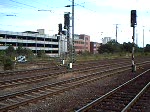 BR 140 716 verlsst den Dortmunder Hbf mit einem GZ
