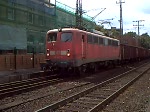 Hier 140 647 mit einem GZ in Unna am 07.07.2007