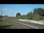 140 790 durchfhrt am 27.August 2011 mit einem Schwellenzug den bahnhof Gundelsdorf Richtung Lichtenfels.