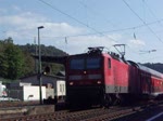 RB 27 nach Kln bei der Ausfahrt aus Linz(Rhein)