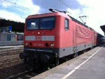 143 280-6 bei der Ausfahrt aus Kln-Messe/Deutz als RB nach Kln Hbf.(23.06.07)