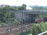 S 1 von Dsseldorf nach Dortmund fhrt in Dsseldorf Flughafen ein.