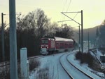 Regionalbahnen mit 143 zwischen Dresden und Chemnitz am 22.