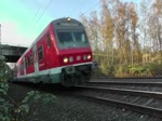 Wegen eingeschränkter Betriebszulassung der 422er verkehrt die S 1 zwischen Bochum und Dortmund wieder mit x-Wagen-Wendezügen. (Aufnahmen vom 25. November 2016).