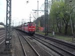 151 106-2 mit einer weiteren 151er durchfahren Hamburg-Harburg 20.4.2016