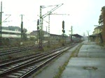 Gterzugdurchfahrt am 10.10.09, mit BR 155.