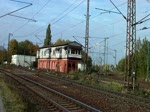 Gterzug mit BR 155,in Lehrte, am 19.Oktober 2009.