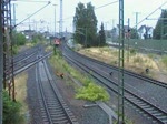 Gterzugfahrt mitm E-Lok der Br 155 in Lehrte am 22. Juli 2010