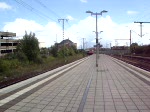 Durchfahrt eines Gterzuges im Lehrte.