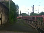 BR 155 mit Gterzug in Lehrte.