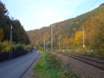 155 113-4 und 185 xxx zu sehen am 02.11.14 in Hockeroda