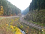 155 081 und 152 096 xxx zu sehen am 02.11.14 in Lauenstein. 