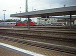 Das Video zeigt einen IC Zug Saarbrücken nach Heidelberg