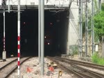 DB 181 219 fhrt in den Bahnhof von Luxemburg ein (27.04.2011)