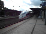 ICE3  Recklinghausen  als ICE 728 München-Dortmund bei der Ausfahrt in Köln Messe/Deutz  24.08.2014
