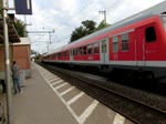 Durchfahrt eines ICEs durch Elmshorn am 20.08.2013