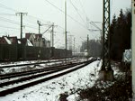 Durchfahrt ICE1-Zug im Lehrte am 24.12.2009