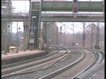 Durchfahrt eines ICE 1 in Ashausen am 13.3.