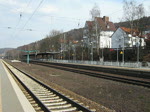 Huch, was ist denn nun los? Am 17.03.2010 wurde ab ca. 13 Uhr der gesamte Fernverkehr zwischen Kassel und Gttingen ber Hannoversch Mnden (Eichenberg) umgeleitet. Grund war wohl ein PU auf der SFS. Hier eine ICE Begegnung in Hann. Mnden.