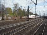 ICE BR 401 durchfährt Hamburg-Harburg 20.4.2016