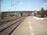 ICE1 fhrt in den BF Hamburg-Harburg ein