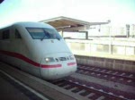 Ausfahrt des ICE 972 von Braunschweig nach Berlin Ostbahnhof,aufgenommen am 03.09.2008 