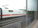 berholung eines liegengeblibenden ICE 1. Aufgenommen aus dem  ICE 585 nach Mnchen Hbf.