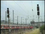 Einige ein-und ausfahrende Reisezge nach Hagen Hbf.
