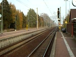 ICE 2 Durchfahrt in Dollbergen, am 01.11.2009.