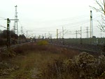 Durchafahrt ICE 2-Zug durch Ahlten/Lehrte.