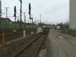 ICE 2-Zug, fhrt am 12.03.10 aus Lehrte aus.