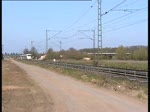Ein ICE 2 durchfährt Ochtmissen am 17.4