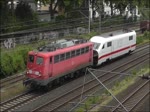 115 ? mit 402-Triebkopf am 2. Juni 2014 auf der Fahrt durch Mülheim an der Ruhr.