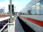 InterCityExpress 848/858 von Berlin Ostbahnhof nach Dsseldorf und Kln. Gefilmt am 07.06.2008 im Bahnhof Berlin Hauptbahnhof.